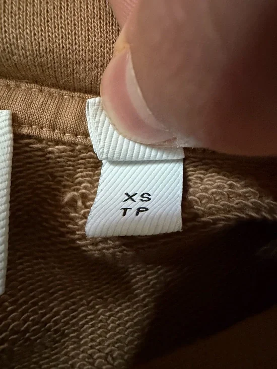 Burberry Tan Logo Pullover Hoodie - Picture 5 of 6